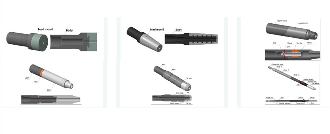Impression blocks, safety subs and swages